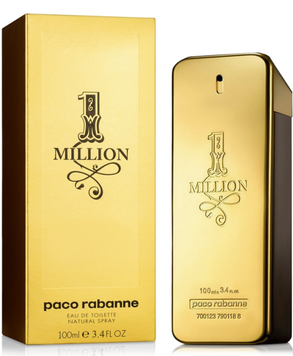 Чоловіча туалетна вода 1 MILLION PACO RABANNE 100 мл PACORABANNE1 фото
